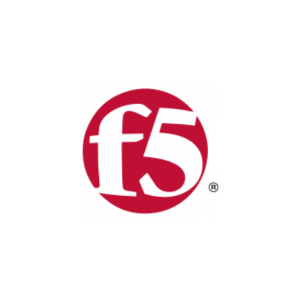 Muestra logo que identifica las capacitaciones TI de empresa f5